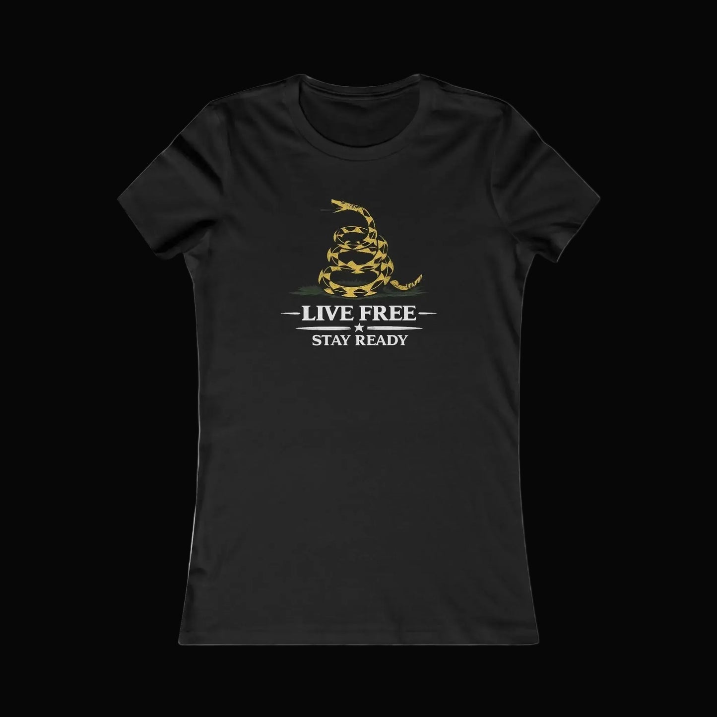 Don't Tread on Me Fitted Tee - Torch Republic