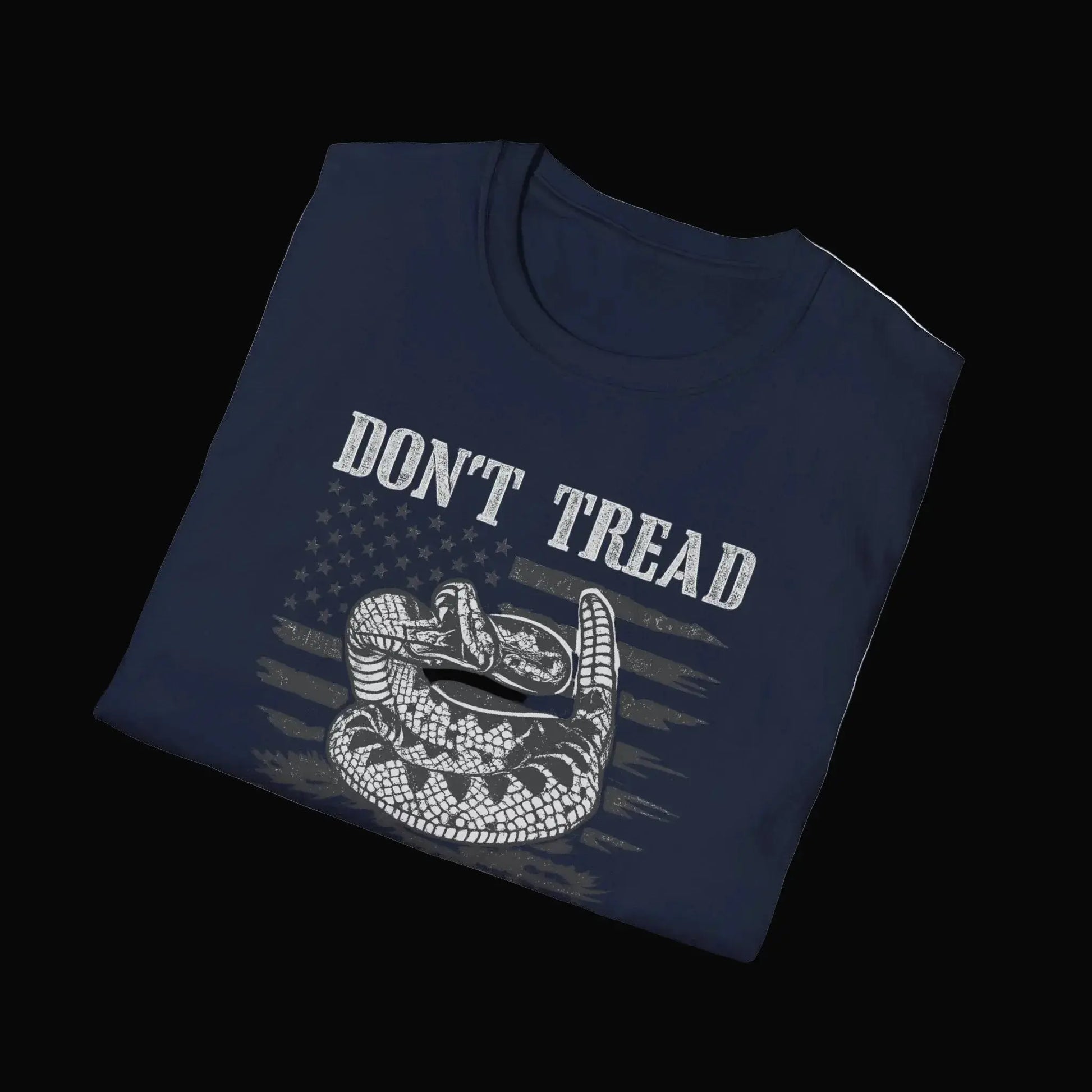 Don't Tread On Me T-Shirt — Gadsden Flag Snake Patriotic Tee Printify