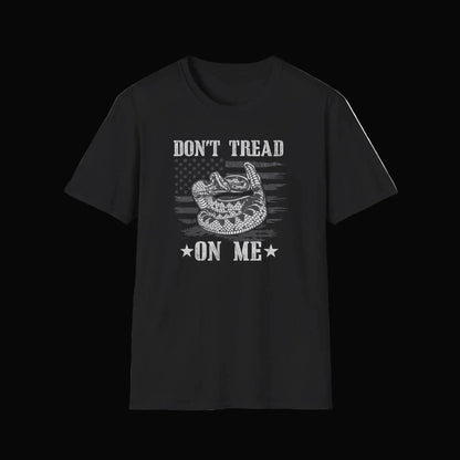 Don't Tread On Me T-Shirt — Gadsden Flag Snake Patriotic Tee Printify