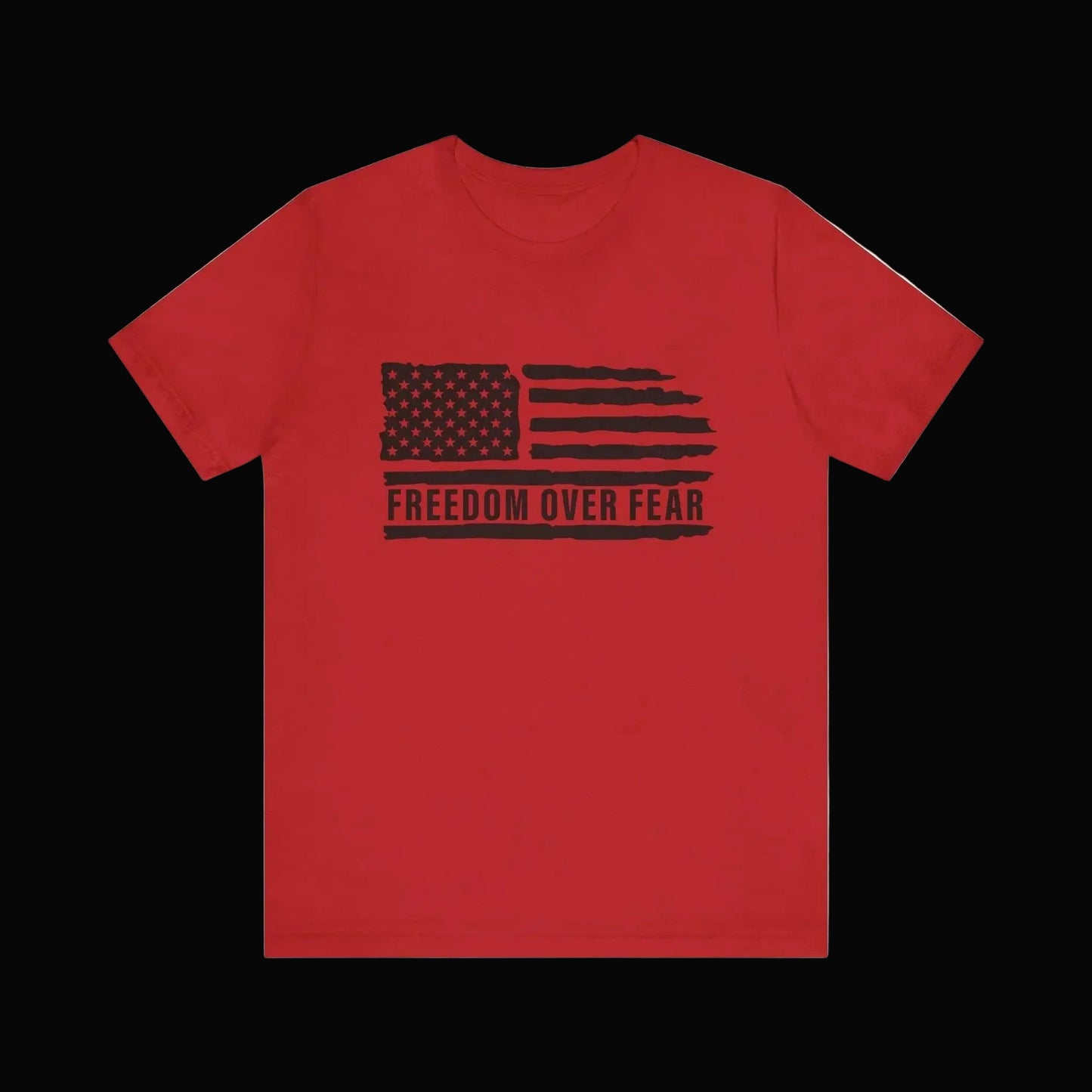Freedom Over Fear Flag Tee - LiberTees for All